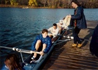 Nancy Richter bringing shoes to the MV4